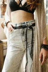 Bohemian Braided Bead Belt for Women | Femstylo - Femstylo