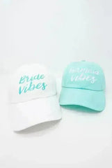 Mermaid Vibes | Bride Vibes - Bachelorette Party Dad Hats - Femstylo