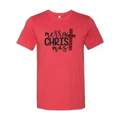 Merry Christmas Cross Shirt - Femstylo