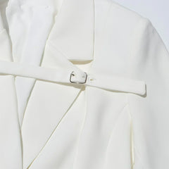 Fashion Slim Fit Patchwork Suit Jacket For Women | Femstylo