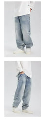 UrbanFade™ Retro Distressed Washed Jeans - Femstylo
