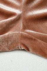 Straw Yellow Mineral Wash Lace-up High Waist Tiered Flared Pants