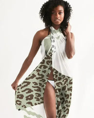 Womens Wrap Sarong - Casual / Swimwear / Beige - Femstylo