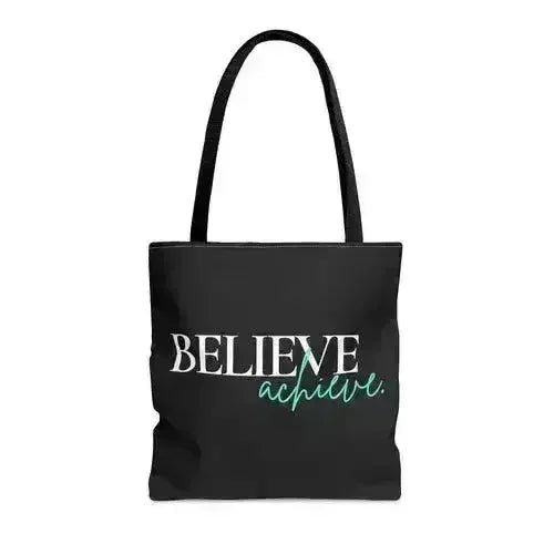 Large Tote Bag Believe and Achieve - Femstylo