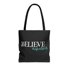 Large Tote Bag Believe and Achieve - Femstylo