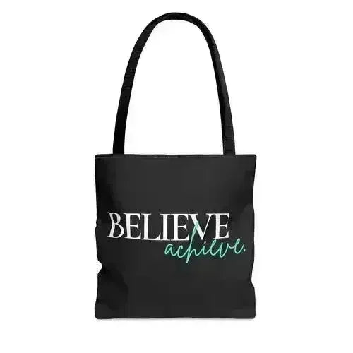 Large Tote Bag Believe and Achieve - Femstylo