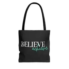 Large Tote Bag Believe and Achieve - Femstylo