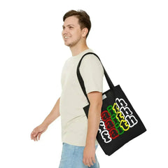 Large Tote Bag Faith Christian Inspiration Biblical Motivation Print - Femstylo