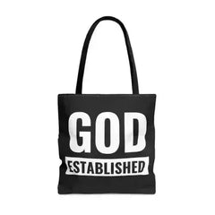 Large Tote Bag God Established - Femstylo