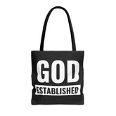 Large Tote Bag God Established - Femstylo
