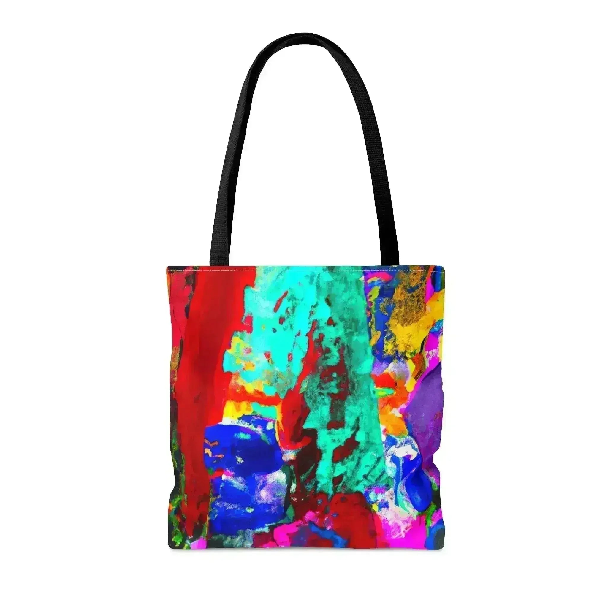 Large Tote Bag Multicolor Abstract Pattern - Femstylo