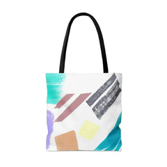 Large Tote Bag Pastel Pattern - Femstylo