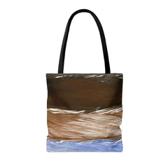 Large Tote Bag Rustic Hues Pattern - Femstylo