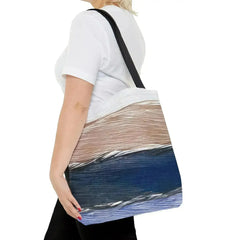 Large Tote Bag Rustic Hues Pattern - Femstylo