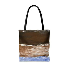 Large Tote Bag Rustic Hues Pattern - Femstylo