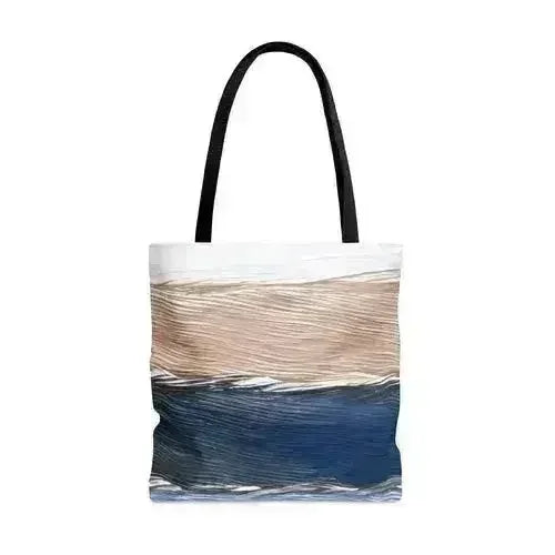 Large Tote Bag Rustic Hues Pattern - Femstylo