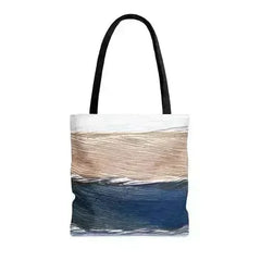 Large Tote Bag Rustic Hues Pattern - Femstylo
