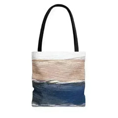 Large Tote Bag Rustic Hues Pattern - Femstylo