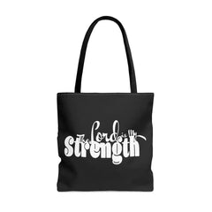 Large Tote Bag the Lord is my Strength Print - Femstylo