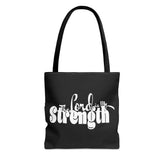 Large Tote Bag the Lord is my Strength Print - Femstylo