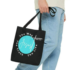 Large Tote Bag the Truth the Way the Life - Femstylo