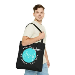 Large Tote Bag the Truth the Way the Life - Femstylo