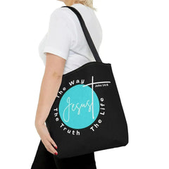 Large Tote Bag the Truth the Way the Life - Femstylo