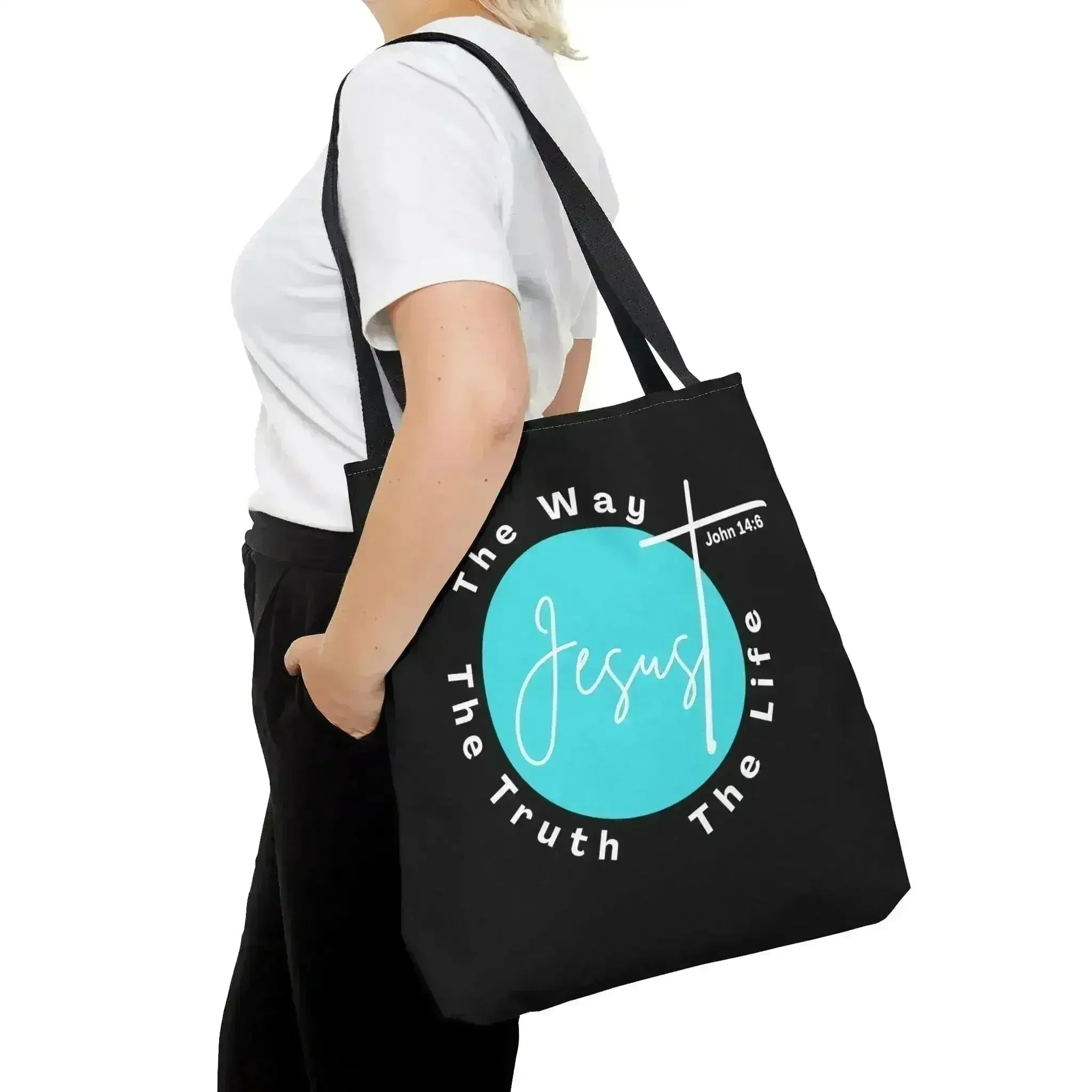 Large Tote Bag the Truth the Way the Life - Femstylo