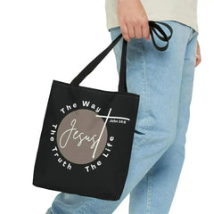 Large Tote Bag the Truth the Way the Life - Femstylo