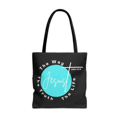Large Tote Bag the Truth the Way the Life - Femstylo
