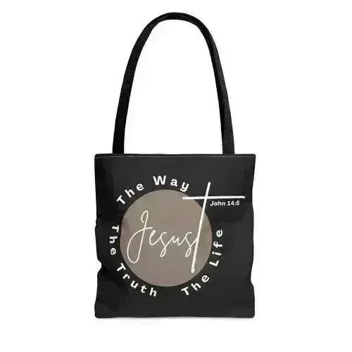 Large Tote Bag the Truth the Way the Life - Femstylo