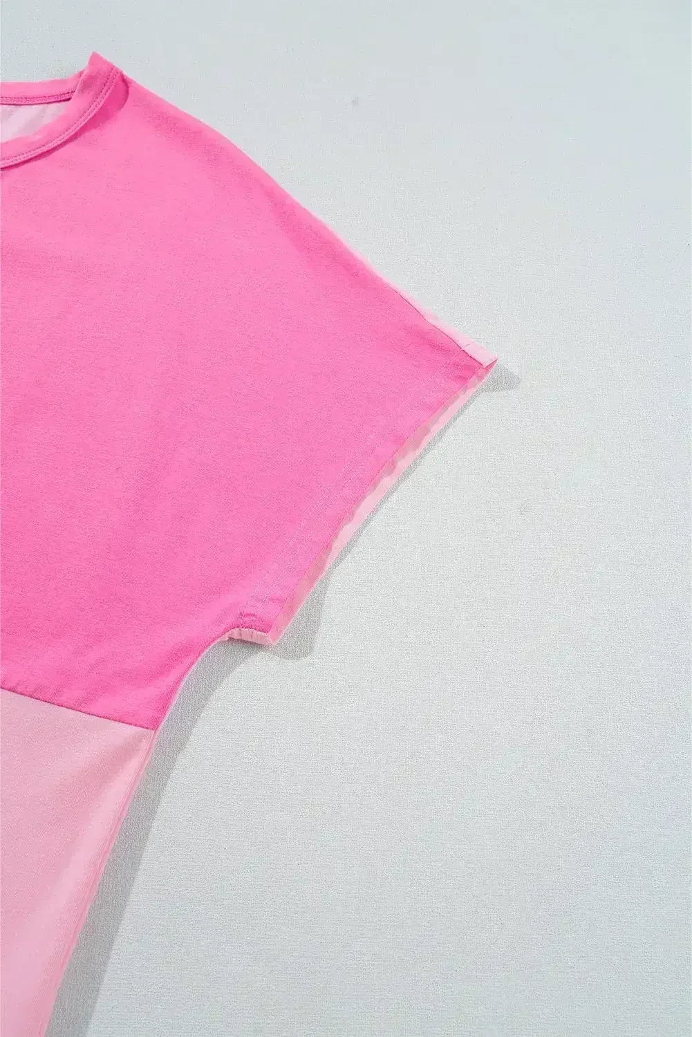 Mint Green Colorblock Half Buttons Henley T Shirt - Femstylo