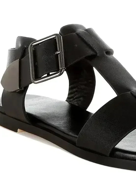 Shayla Gladiator Flat Sandals - Femstylo