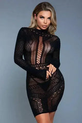 The Heart Racing Mini Dress - Femstylo