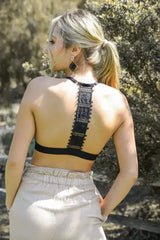Crochet T Back Bralette - Femstylo