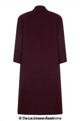 Plus Size Wool Cashmere Coat - Curve Inclusive | Femstylo - Femstylo