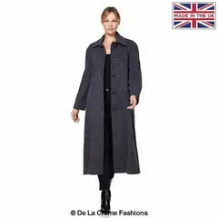 Plus Size Wool Cashmere Coat - Curve Inclusive | Femstylo - Femstylo