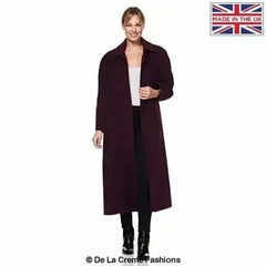 Plus Size Wool Cashmere Coat - Curve Inclusive | Femstylo - Femstylo