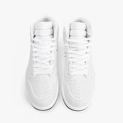 Jacki Easlick Lux Bunny High-Top Leather Sneakers - Femstylo