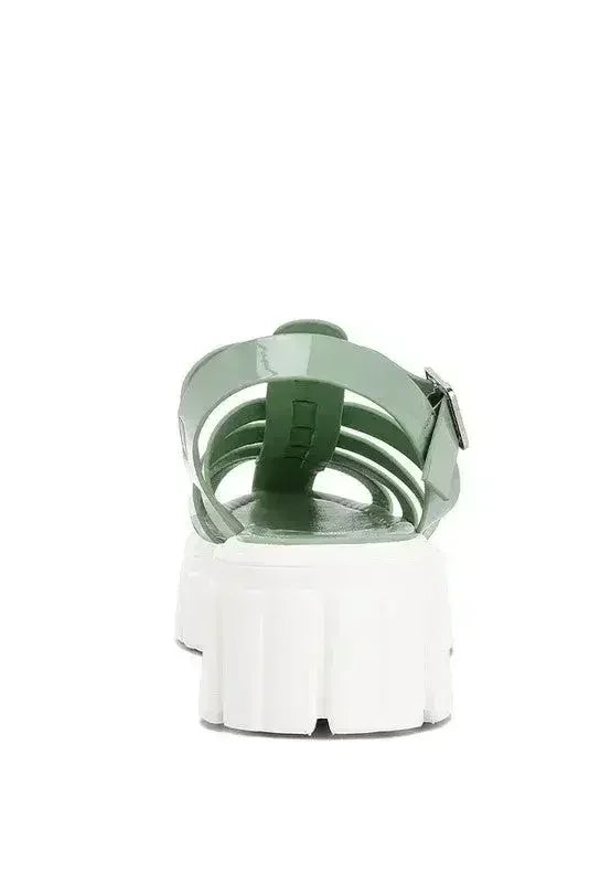 Zurie Chunky Gladiator Sandals - Femstylo