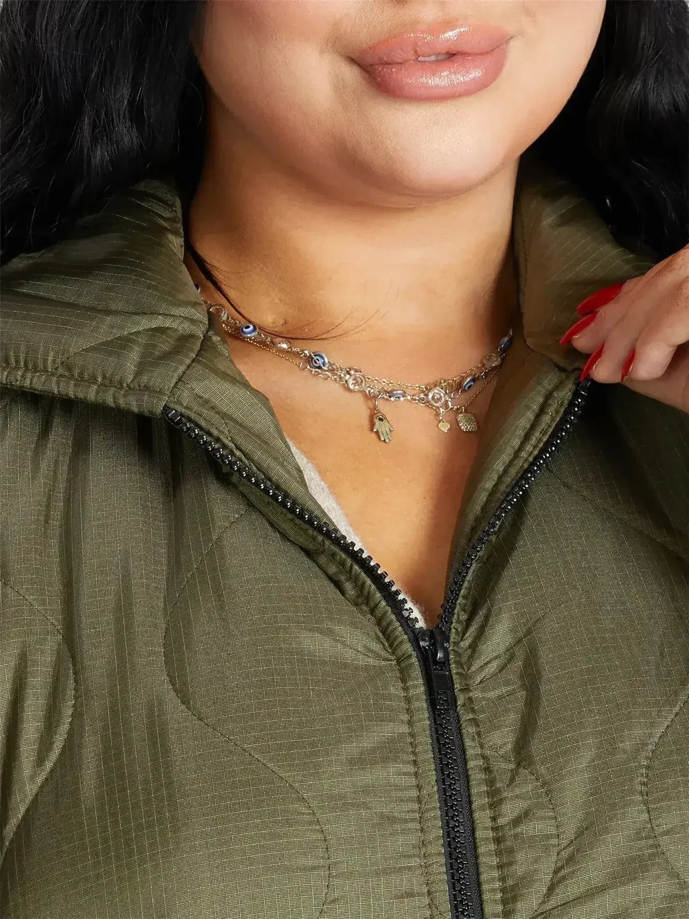 Quilted Down Jacket - Lightweight Hooded Coat | Femstylo - Femstylo