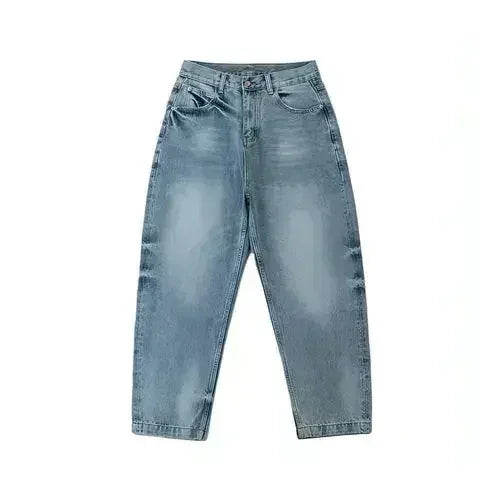 UrbanFade™ Retro Distressed Washed Jeans - Femstylo