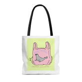 Seal Tote Bag - Eco-Friendly Polyester Shopper 16" - Femstylo