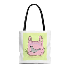 Seal Tote Bag - Eco-Friendly Polyester Shopper 16" - Femstylo