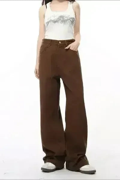 Pocketed Wide Leg Men's Jeans - Femstylo