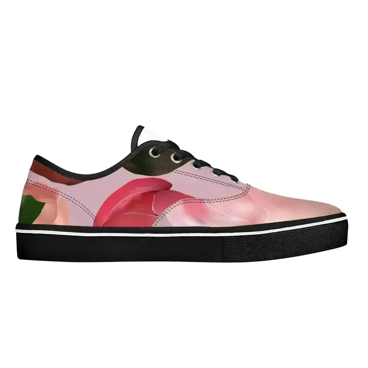 Jacki Easlick Floral Garden Print Canvas Sneakers - Femstylo