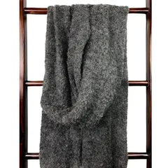 Charcoal Ultra Plush Alpaca Scarf - Femstylo