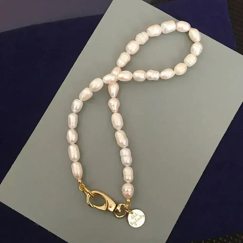 Pearl Hardware necklace - Femstylo