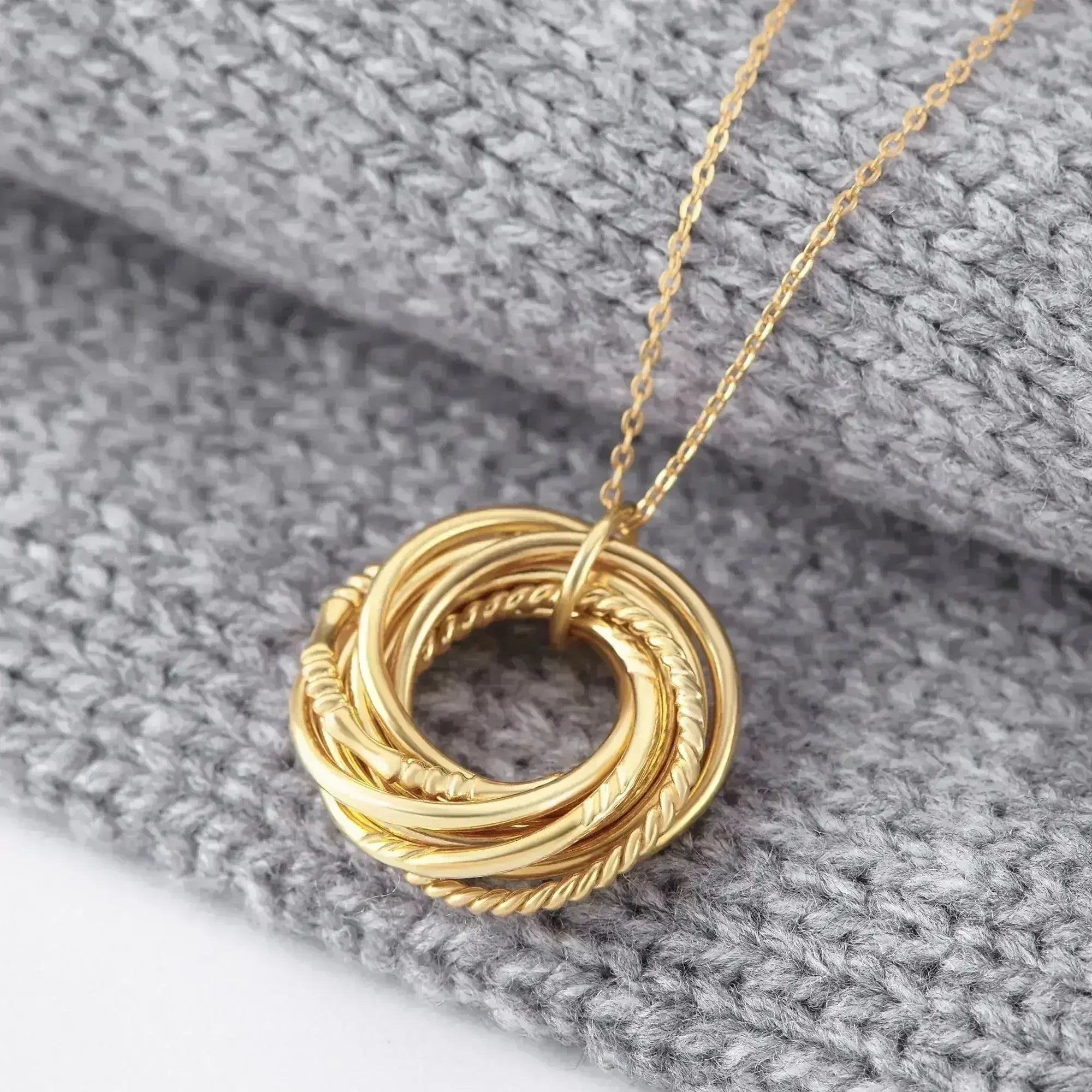 90th Birthday Gift For Nana, Birthday Gift For Mom, 9 Ring 9 Decades - Femstylo