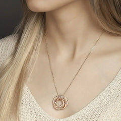 Mother Necklace Birthstone, Custom Mother Necklace, Gift From Daughter - Femstylo